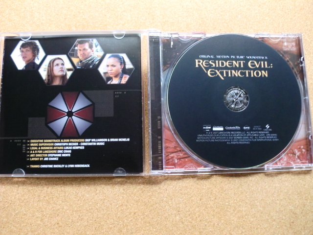 ＊【CD】RESIDENT EVIL EXTINCTION／オリジナル・サウンドトラック（LKS339482）（輸入盤）の画像2