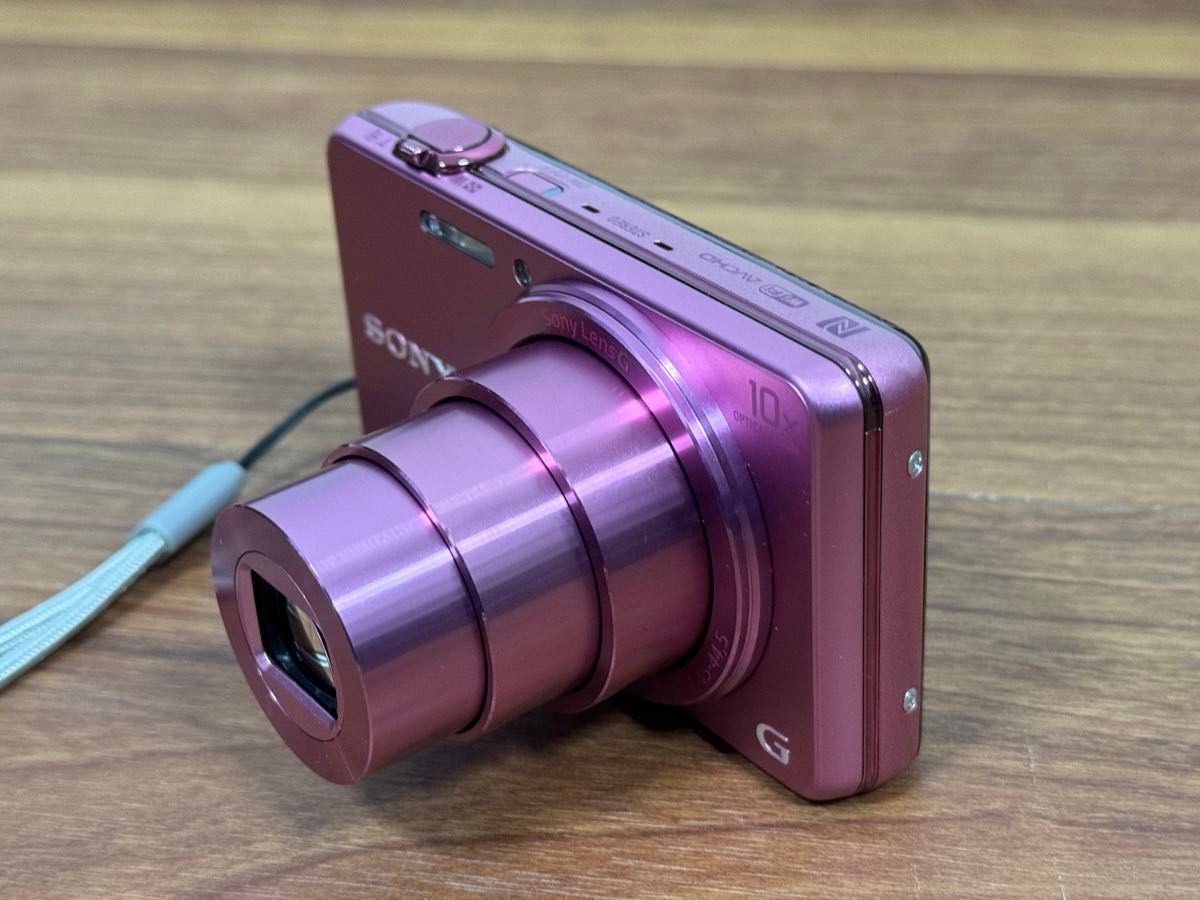 美品 SONY Cyber-shot DSC-WX220 デジタルカメラ ピンク