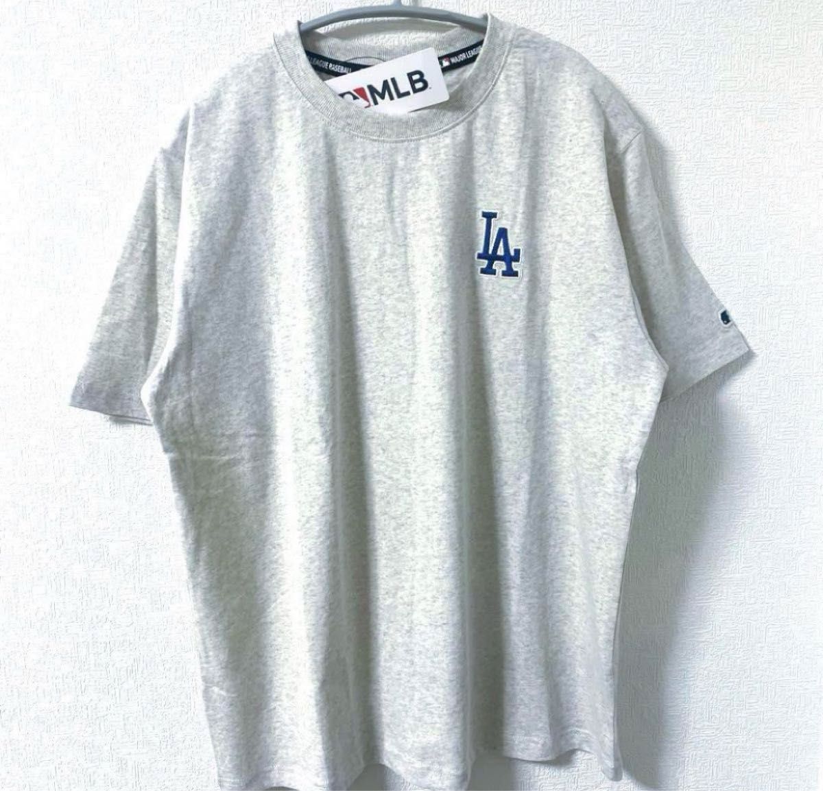 MLB ロサンゼルス　ドジャース Tシャツ 半袖　L 大谷翔平　オートミール