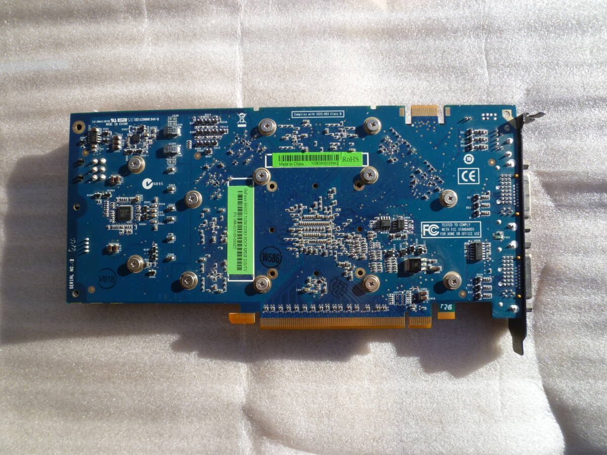 ★送料無料 グラフィックカード グラボ 動作確認済 ZOTAC NVIDIA GeForce 9600 GT GDDR3 512MB DVI S-VIDEOの画像5