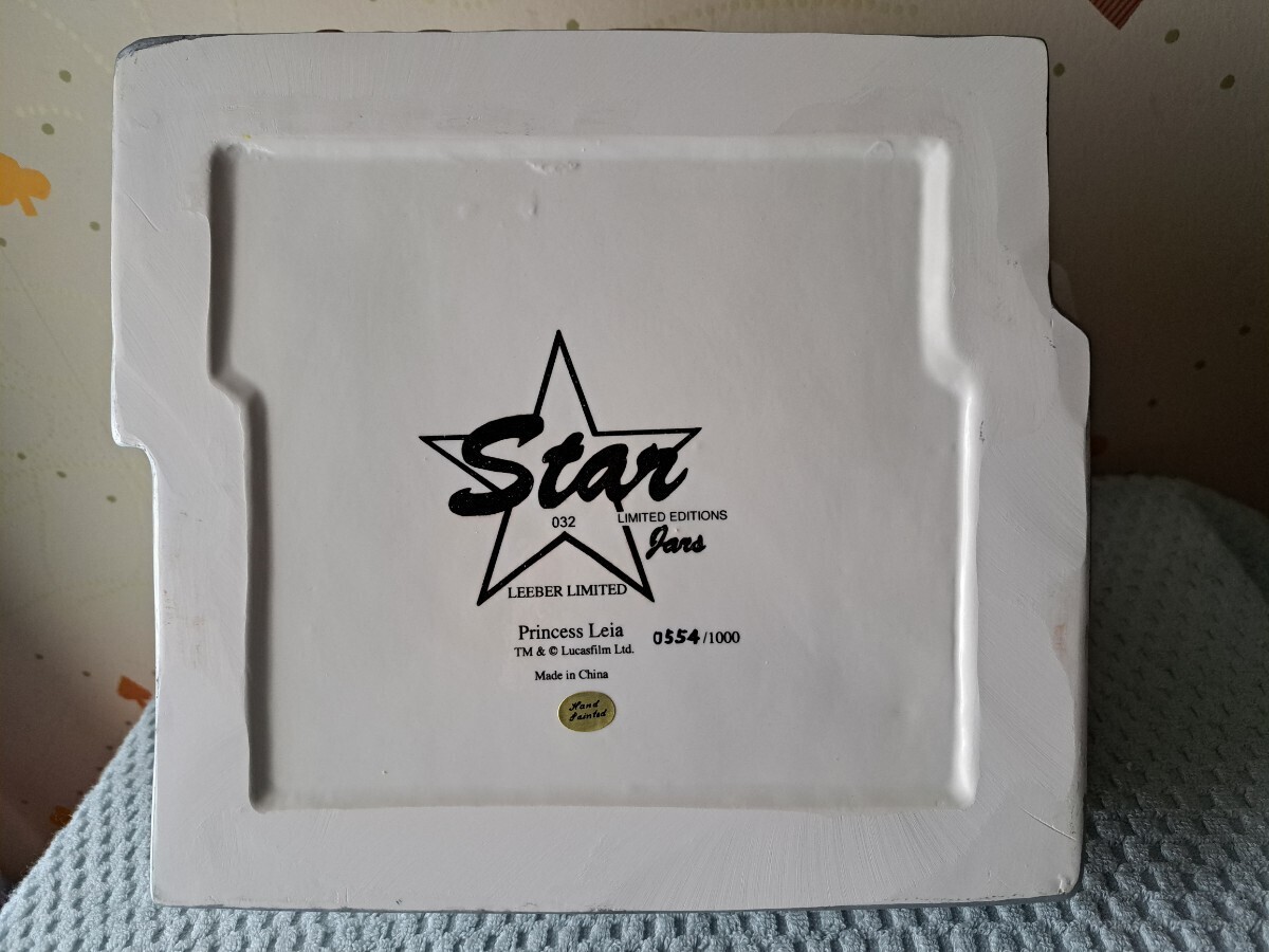 STAR WARS /STAR JARS NO.32 PRINCESS LEIA 限定COOKIE JAR スターウォーズ レイア姫 クッキージャー スタージャーズ 1000個限定の画像8