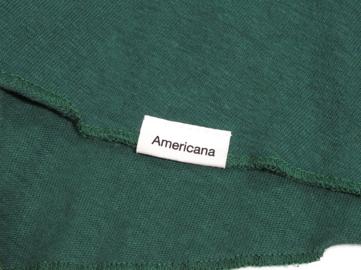 アメリカーナ AMERICANA キレイ色 フロントロゴ カットソー Tシャツ _画像4