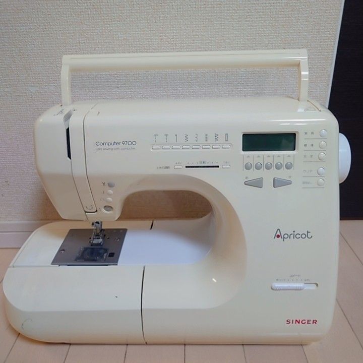 Apricot Computer9700 ジャンク品です SINGER ミシン コンピュータミシン