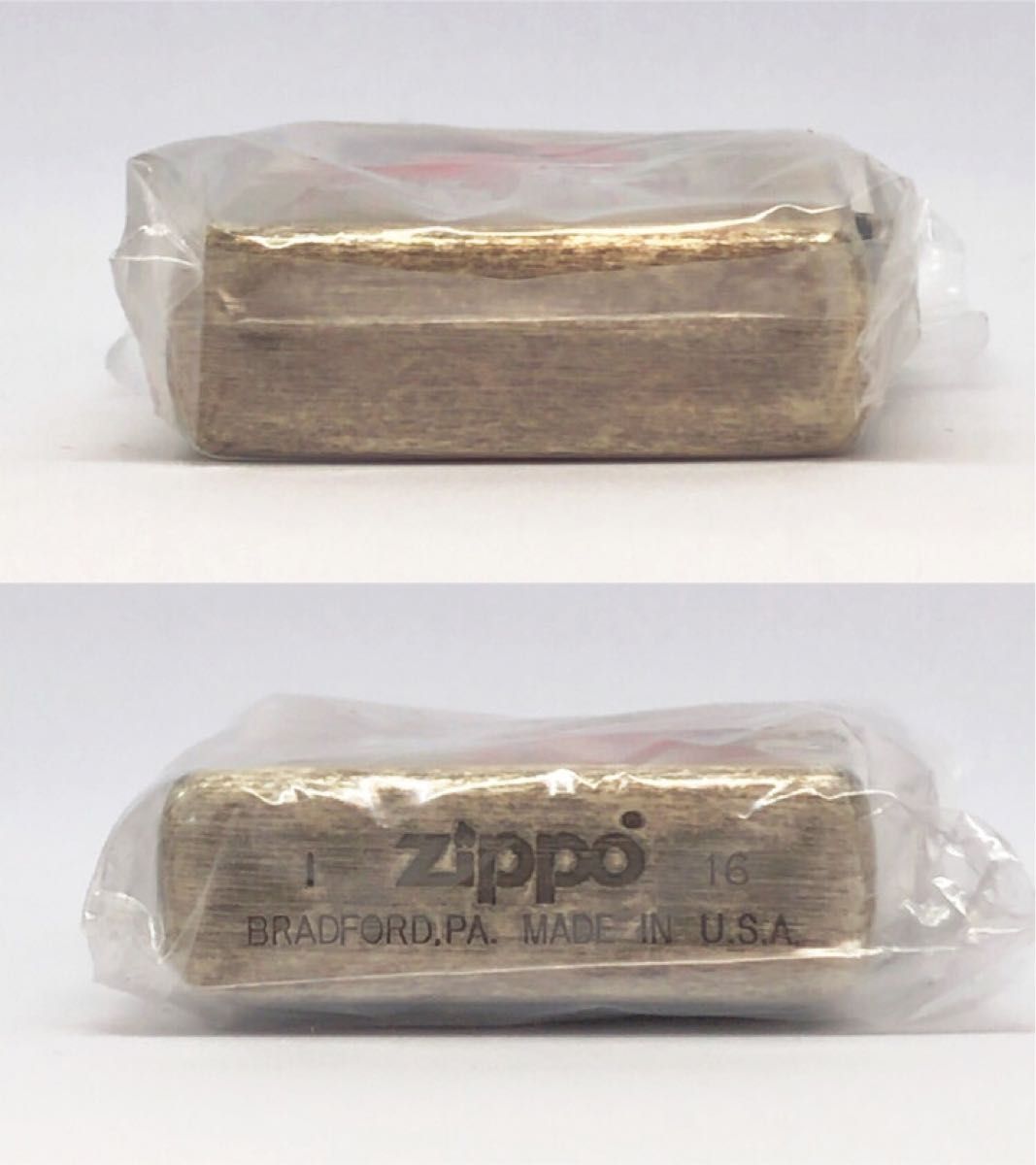 ★新品 zippo アメリカンスピリット Used加工 アメスピロゴ 限定品 2016年製 アメスピ 当選品 ケース 当選通知書付