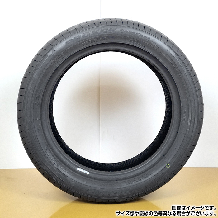 【2022年製】 TOYO TIRES 225/40R19 93W XL PROXES Comfort MC1 トーヨー プロクセス サマータイヤ 夏タイヤ ノーマルタイヤ 1本_画像4