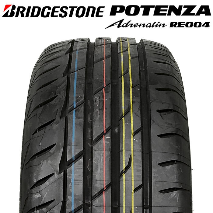 【2022年製】 BRIDGESTONE 225/40R18 92W POTENZA Adrenalin RE004 ポテンザ ブリヂストン サマータイヤ 夏タイヤ スポーティ 1本_画像1