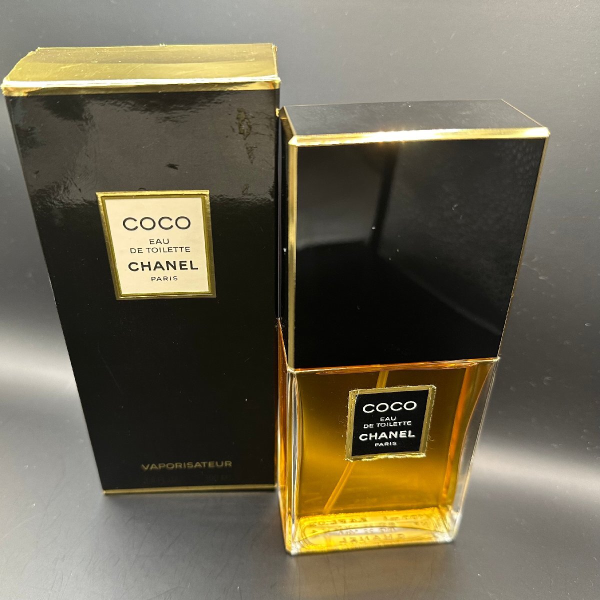 q128 CHANEL PARIS COCO EAU DE TOILETTE VAPORISATEUR シャネル 香水 フレグランス_画像1