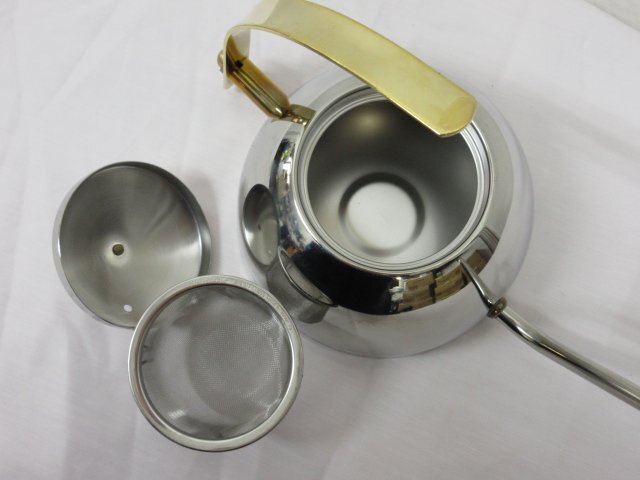 a4869　美品　カリタ　Kalita　コーヒードリップポット　細口　ステンレス製　日本製　_画像6