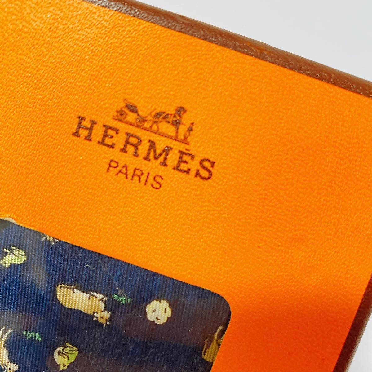 【廃盤レア柄】即日発送！HERMES ネクタイ 新品未使用 高級シルク100%②シルク ネクタイ エルメス