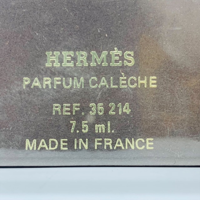 Hermes 香水 カレーシュ 新品 未開封 7.5ml エルメス コロン ヘアミスト おしゃれ 小物 香り ブランド香水 ユニセックス Caleche 1円 14153_画像9