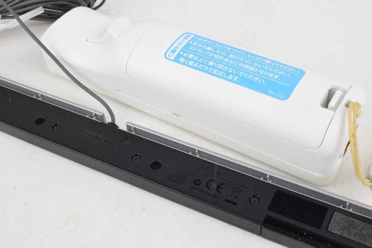 WiiU 本体 32GB ホワイト セット 通電 現状品 Nintendo 任天堂_画像8