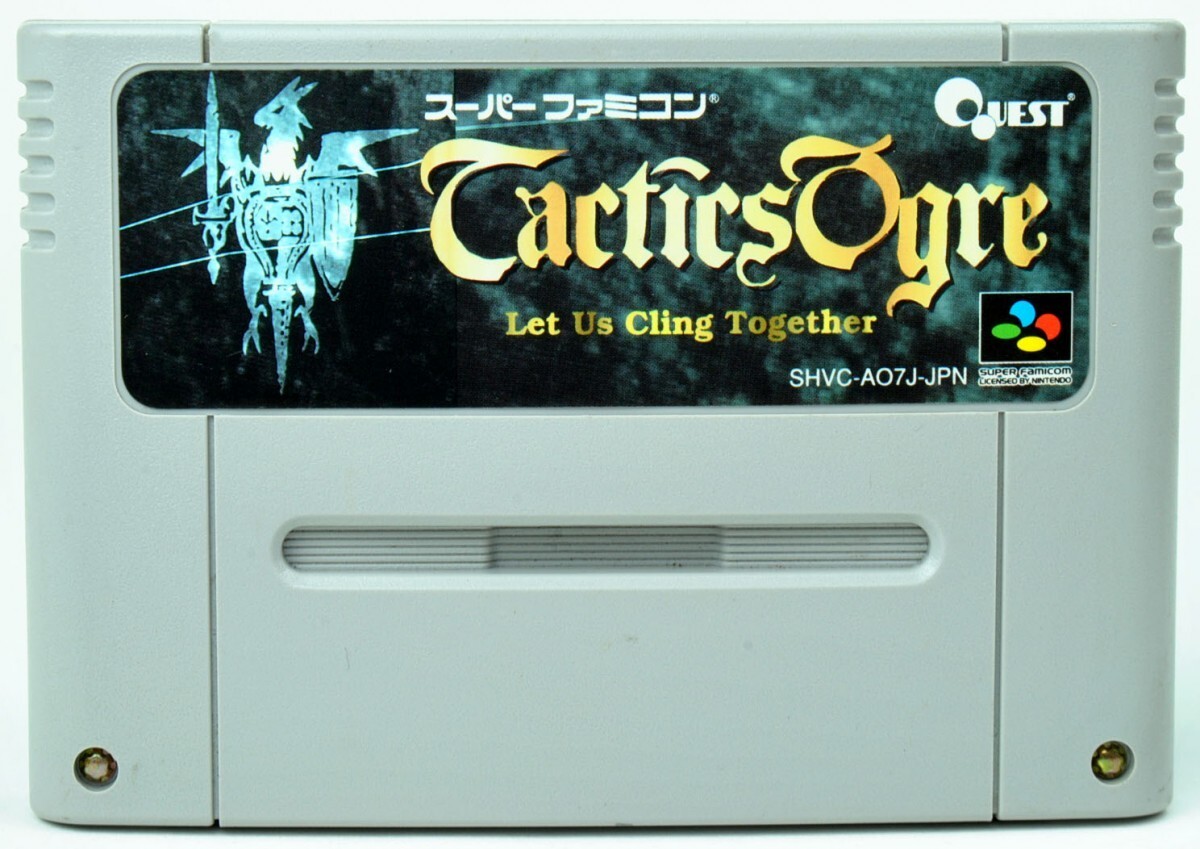 SFC タクティクスオウガ ソフト スーパーファミコン 中古_画像1