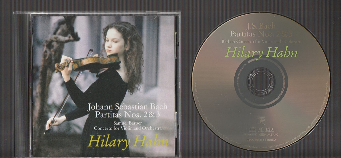  postage included Hillary * Haan SONYba is less ..va Io Lynn therefore. Pal tea taDYCC-10131 domestic record SACD mail order limitation HILARY HAHN BACH