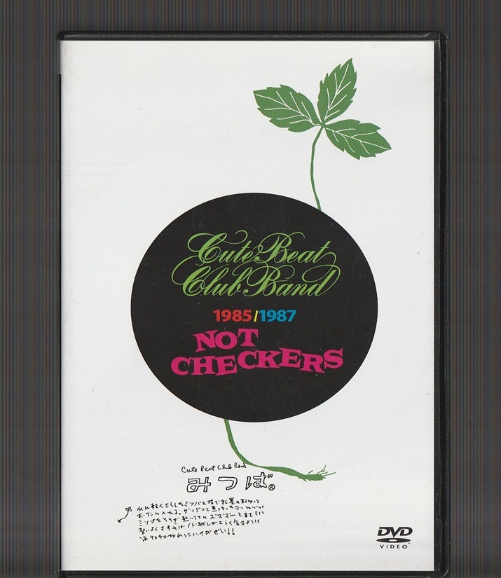 即決 送料込み CUTE BEAT CLUB BAND 1985/1987 NOT CHECKERS 廃盤 CD+DVD チェッカーズ 藤井フミヤの画像1