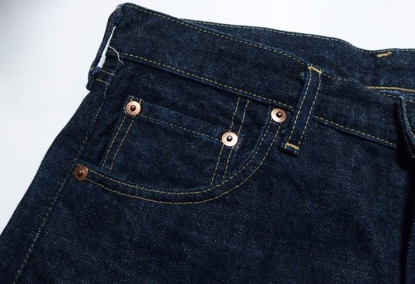 LEVI'S リーバイス 140years Lot 702 702-XX J22 バックベルト デニム パンツ W31 日本製_画像7