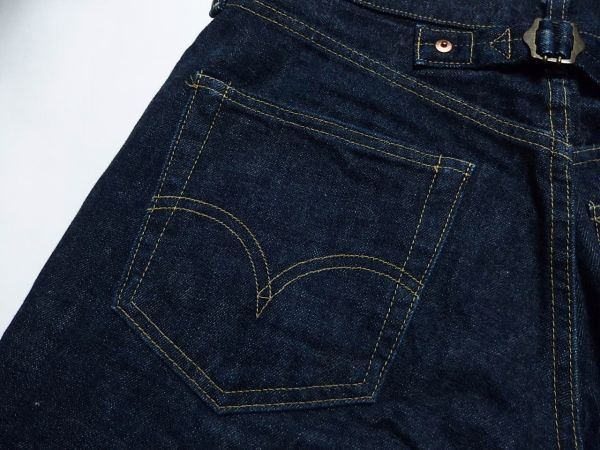 LEVI'S リーバイス 140years Lot 702 702-XX J22 バックベルト デニム パンツ W31 日本製_画像9