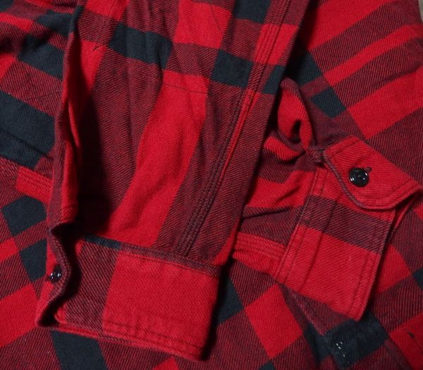 18AW Engineered Garments エンジニアードガーメンツ Work Shirt Big Plaid チェック ワーク シャツ S_画像6