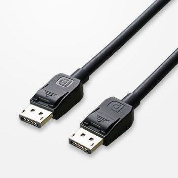 【未使用】 DisplayPort モニターケーブル 2m PP200-BKの画像3