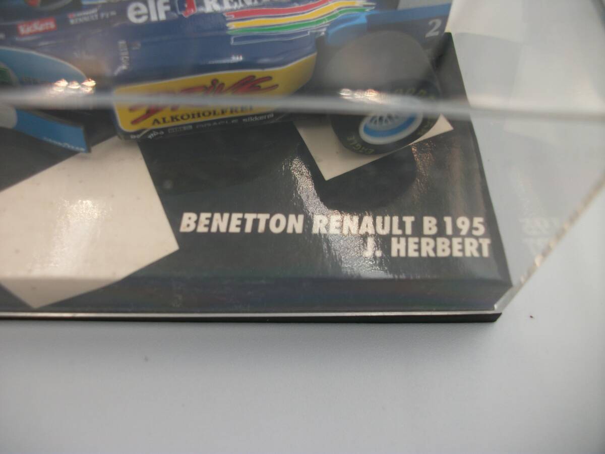 【 ミニチャンプス1/43】【現状優先】【M72】BENETTON RENAULT B195  一応ジャンク扱 詳細不明！の画像2