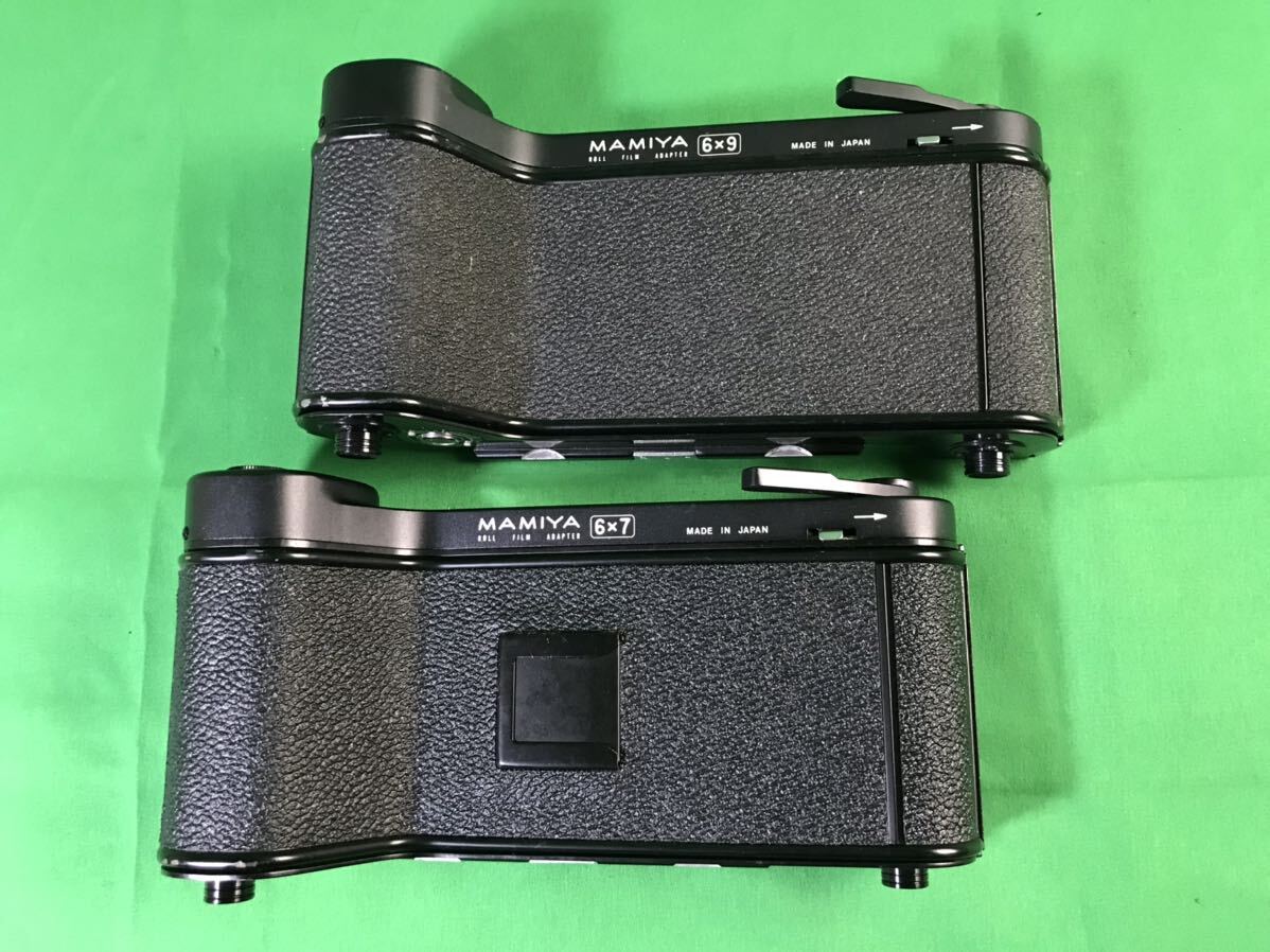 1,000円売切■ 動作未確認 中判 MAMIYA UNIVERSAL グリップ ホルダー 6×7 6×9 パーツ 一式 バッグ付き おまとめ okoy-2515552-260★N1146_画像6