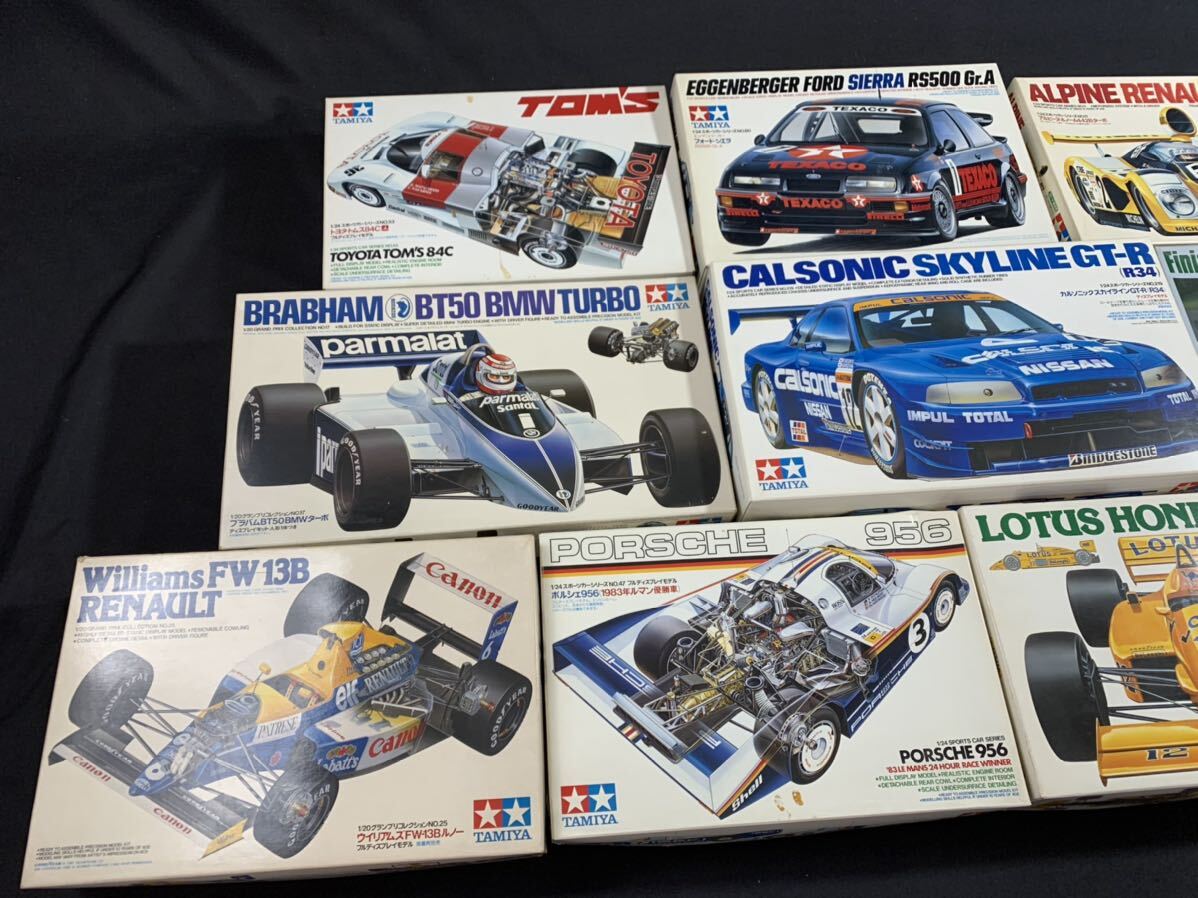 1000円〜■★未組立品★TAMIYA タミヤ プラモデル スカイライン ロータス ポルシェ 他 1/20 1/24 箱付 10点まとめokoy2561626-254★o9355_画像2