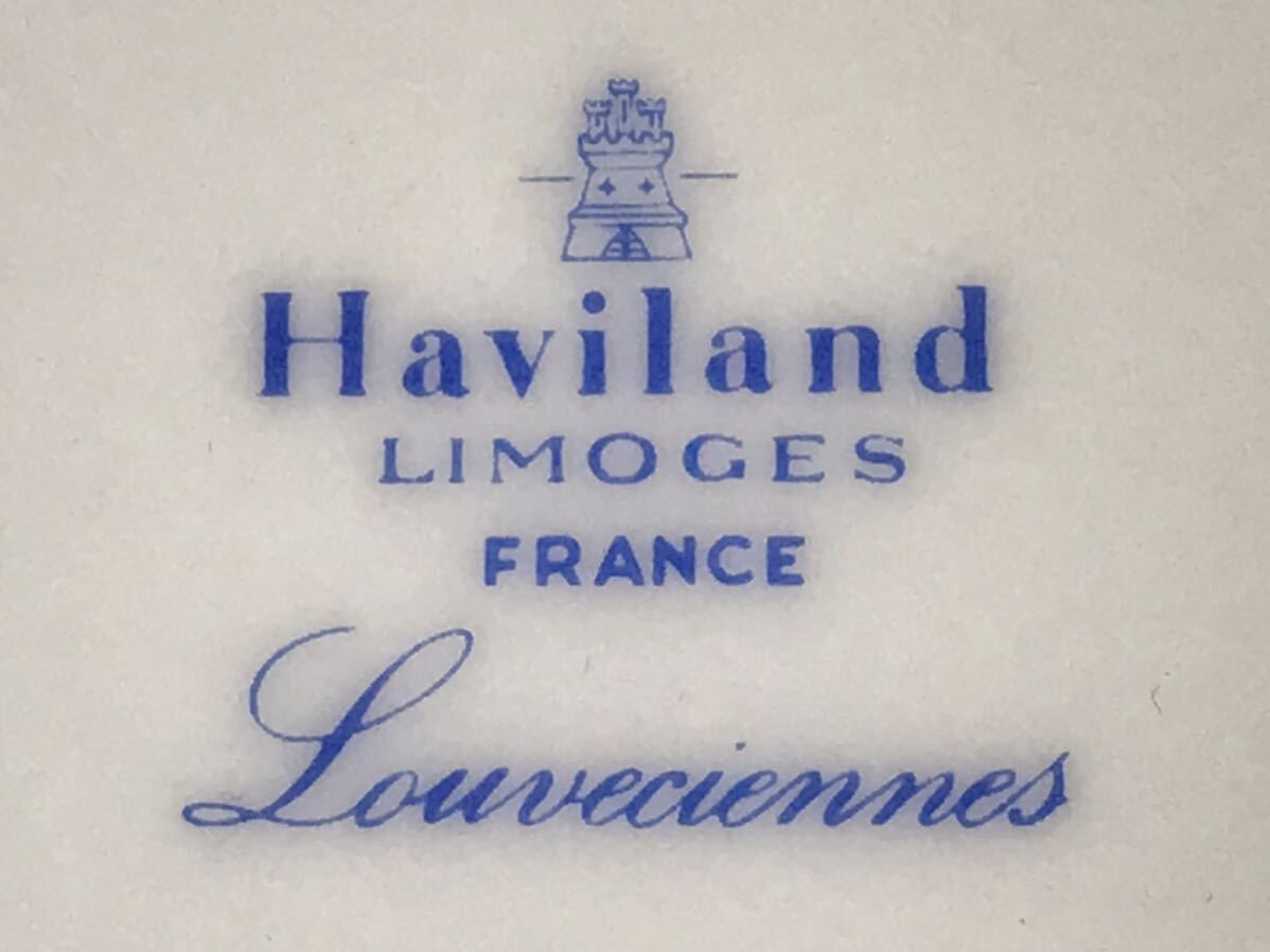 1,000円売切■ Haviland アビランド LIMOGES リモージュ ルーブシエンヌ ディーププレート ケーキプレート 12点 okoy-2568892-336★N1175_画像8