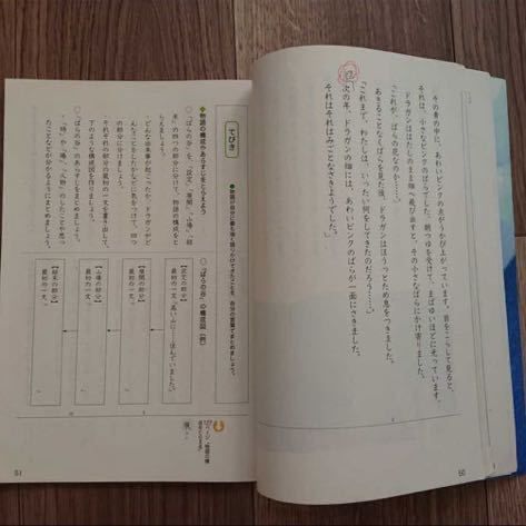 新しい国語 6上 東京書籍 新しい国語六上 教科書 参考書 テキスト 小学生 小学六年 書き込みあり