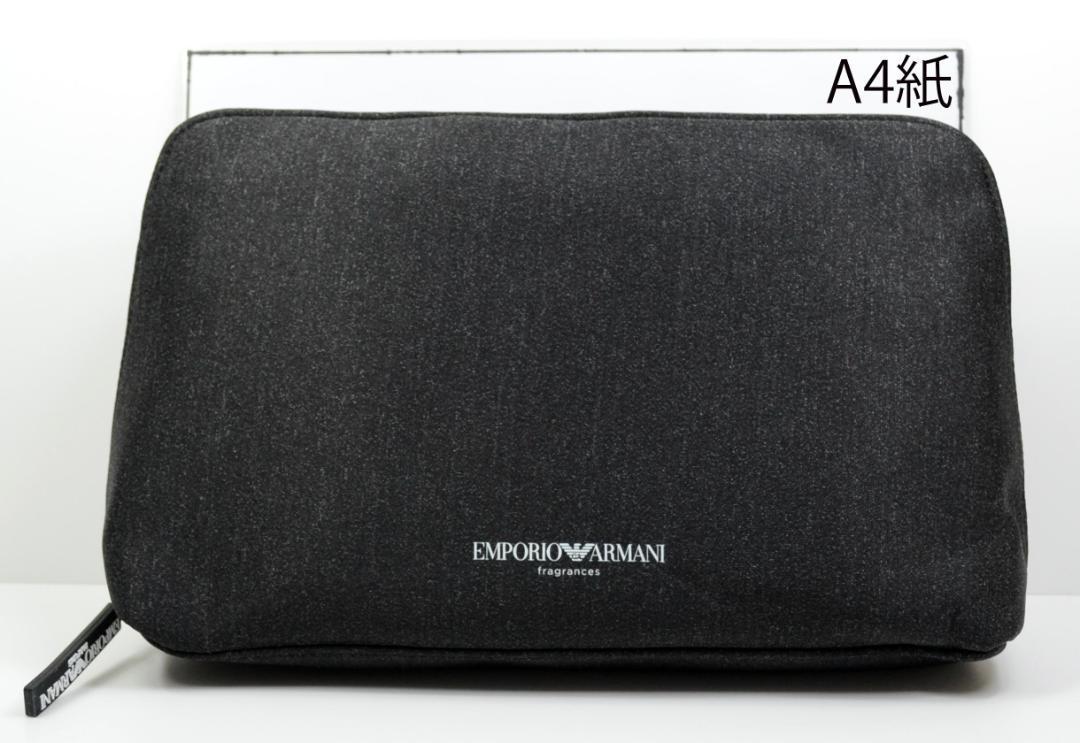 eaP1 新品未使用本物 ARMANI アルマーニ　ノベルティポーチ_画像4