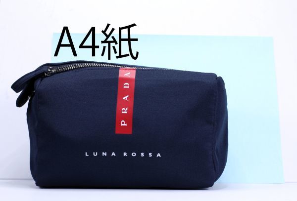 prdp11ｎ 新品未使用本物 PRADA プラダ 「LUNA ROSSA]　ノベルティポーチ_画像10