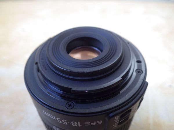 さy2931◆美品 キャノン Canon EFS 18-55mm 1:3.5-5.6 IS II LENS MACRO 0.25m/0.8ft_画像6
