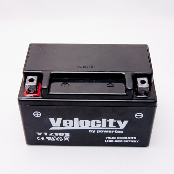 YTZ10S FTZ10S バイクバッテリー 密閉式 液入 Velocityの画像2