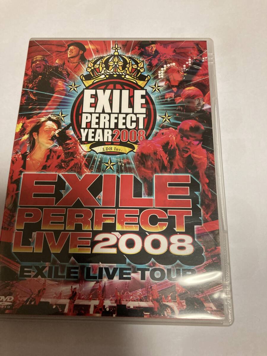 EXILEエグザイルPERFECT LIVE2008 中古DVD_画像1