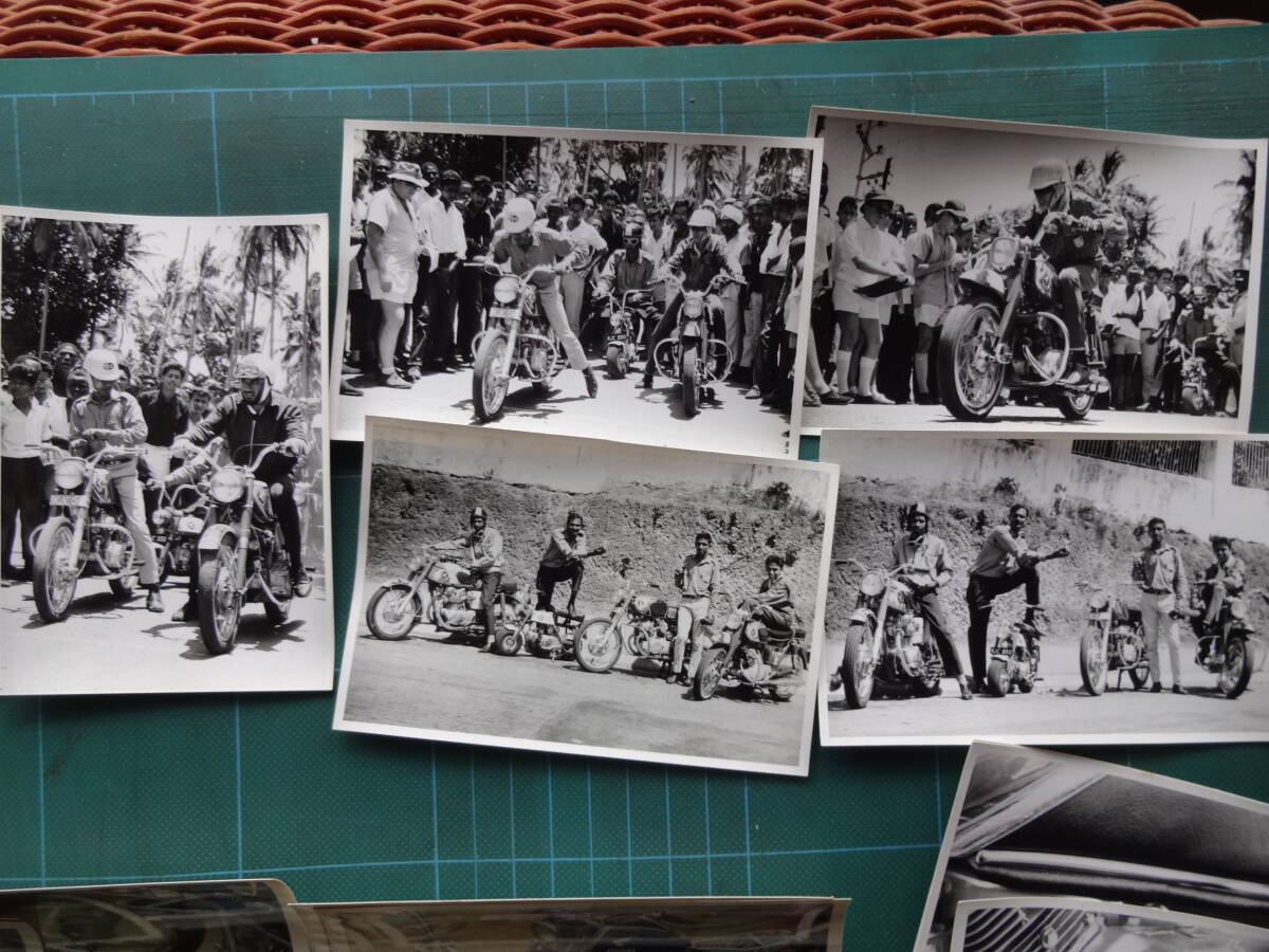 古写真　1960年代　ホンダオートバイ　32枚、一部外国で撮影のものあり_画像2