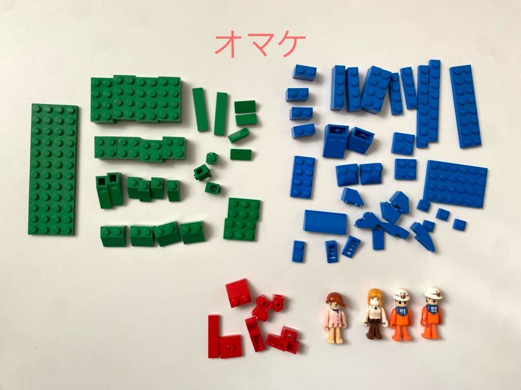 レゴ (LEGO) 基本セット 赤いバケツ (ブロックはずし付き) 7616 おまけのブロック人形付きの画像7