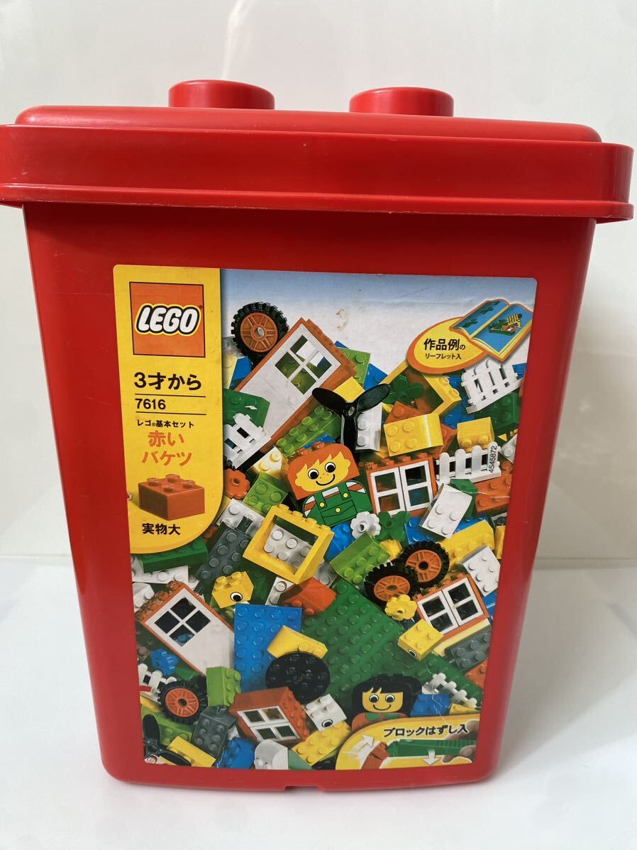 レゴ (LEGO) 基本セット 赤いバケツ (ブロックはずし付き) 7616 おまけのブロック人形付きの画像2