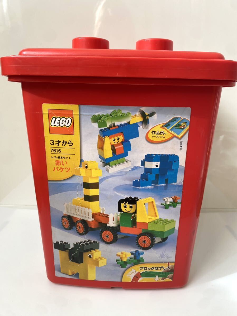 レゴ (LEGO) 基本セット 赤いバケツ (ブロックはずし付き) 7616 おまけのブロック人形付きの画像3