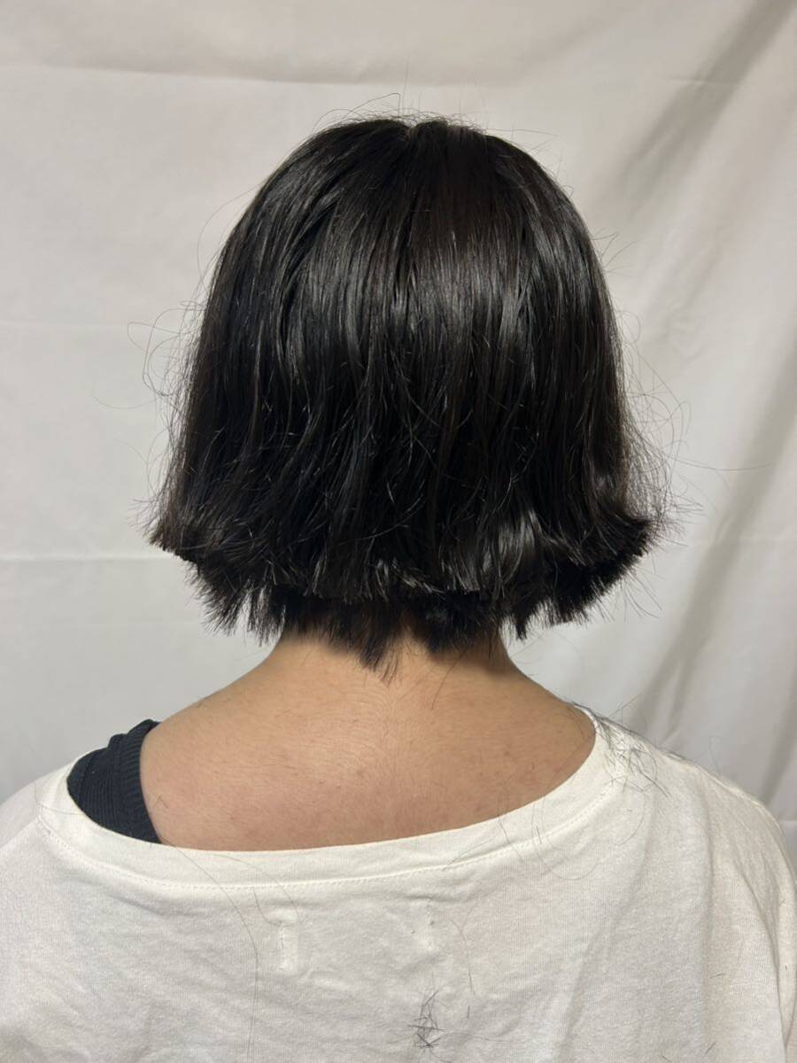 髪束 髪の毛 日本人ナチュラルヘアドネーション 髪 _画像5