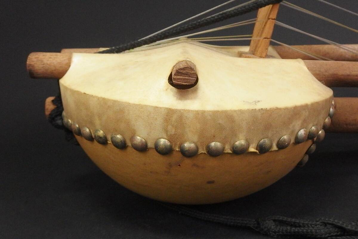 【240315⑧】アフリカ民族楽器 コラ（kora）の画像6