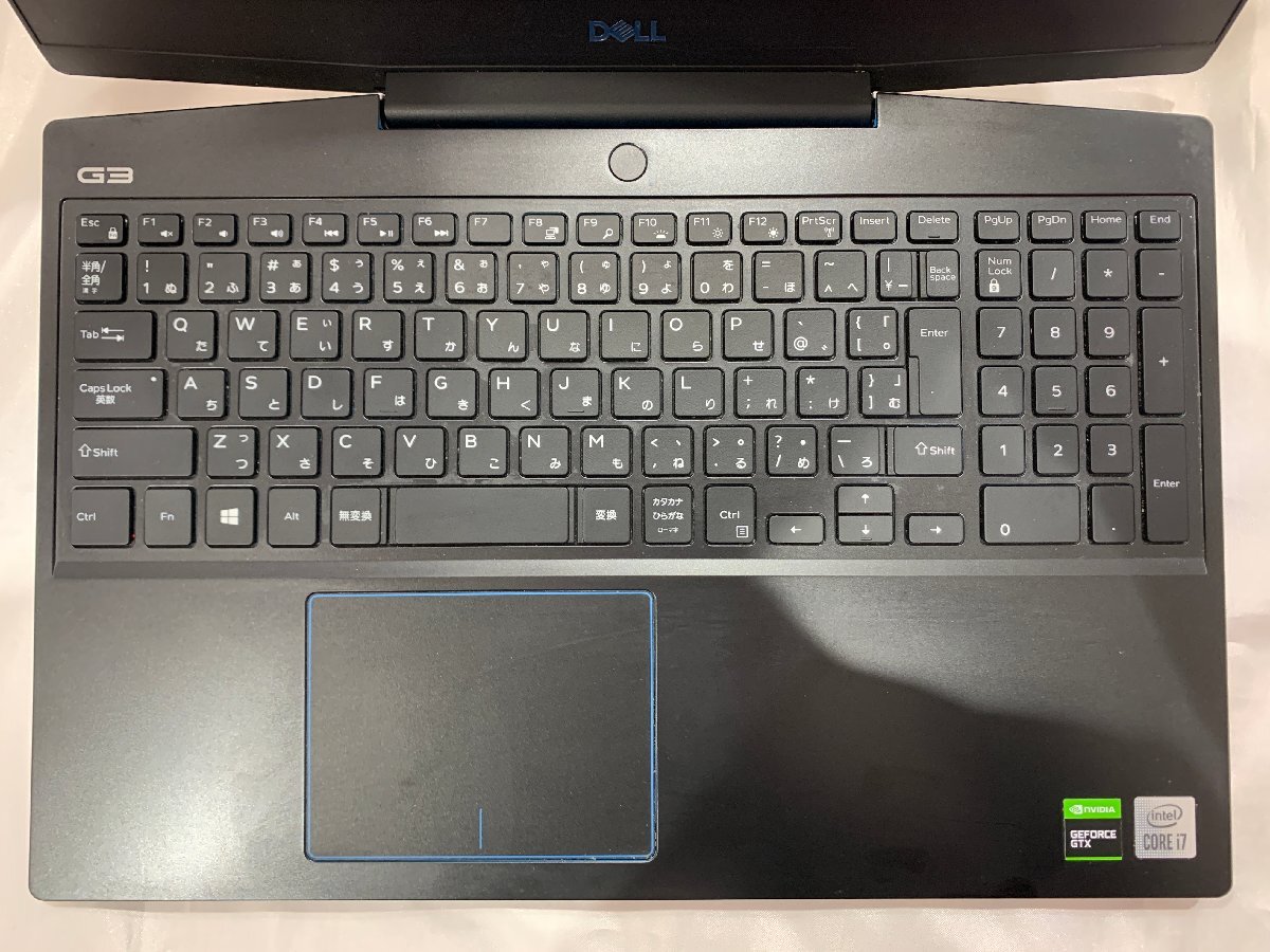 【10MI鈴03007E】1円スタート★DELL★G3★ホワイト★P89F★ゲーミング★ノートPC★パソコン★初期化済み★現状品★中古品★の画像3