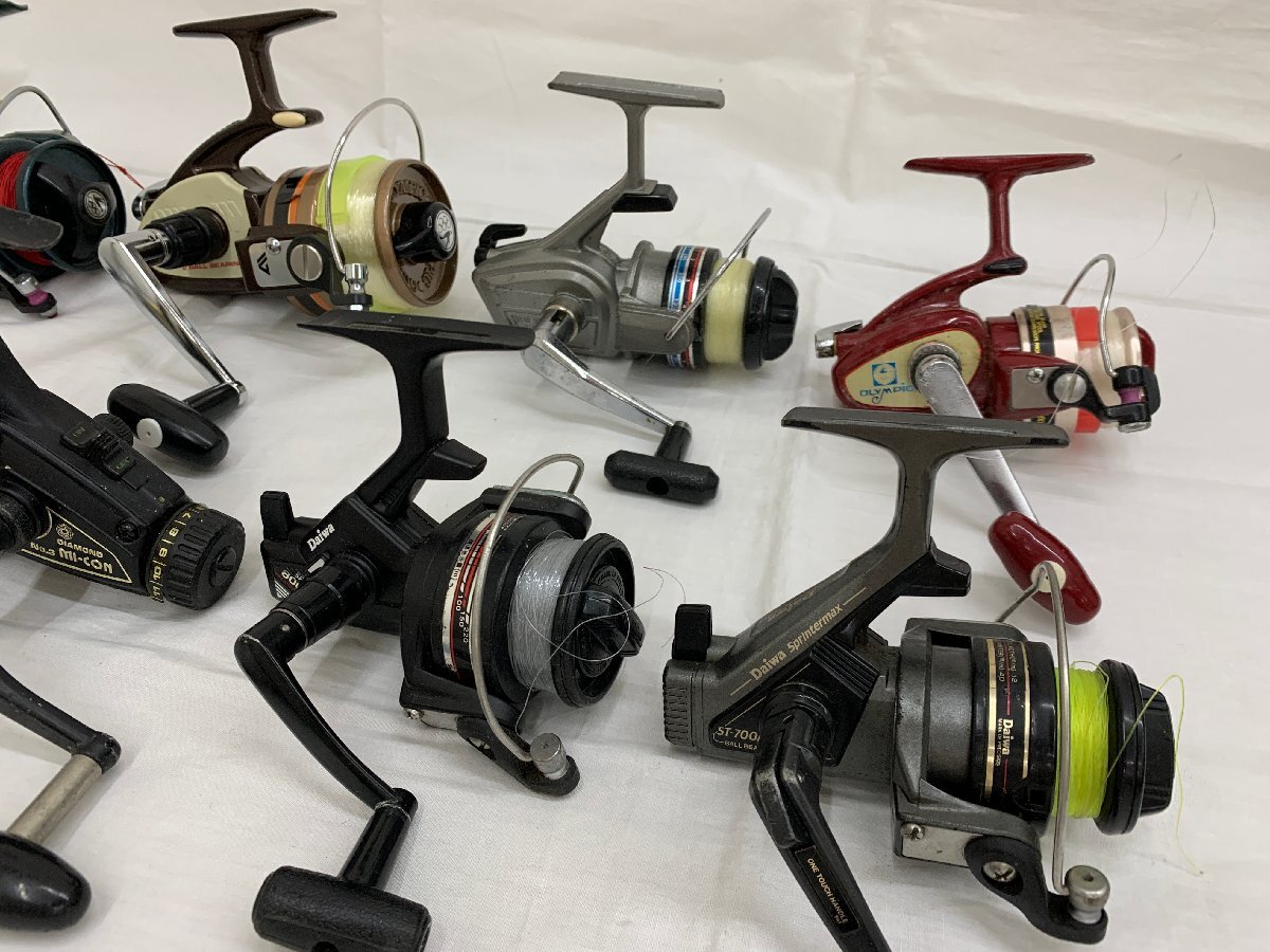 【8MTメ03005E】１円スタート★DAIWA★SHIMANO★DIAMOND★OLYMPIC★RYOBI★まとめ★スピニングリール★釣り具★釣り★リール★_画像5