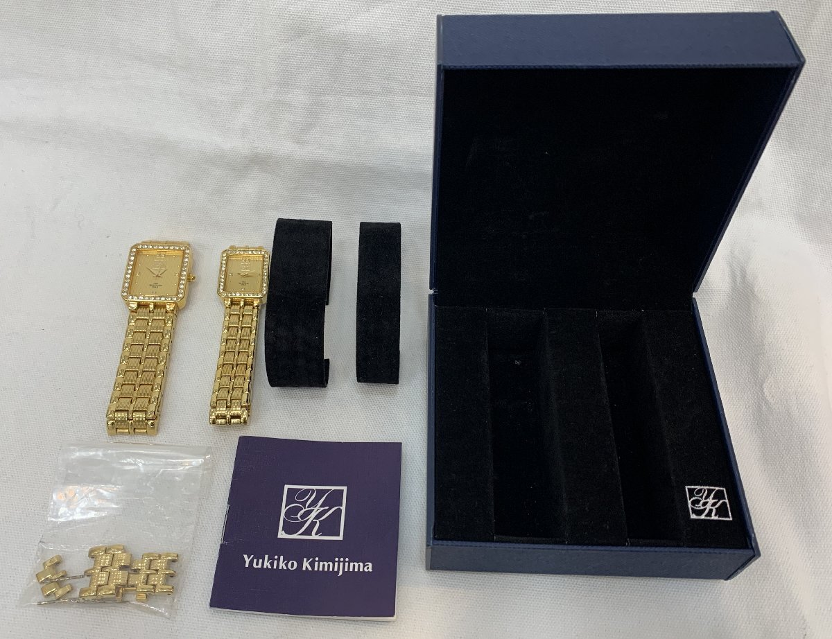 6HY明03027E】1円スタート☆腕時計☆wristwatch☆Yukiko