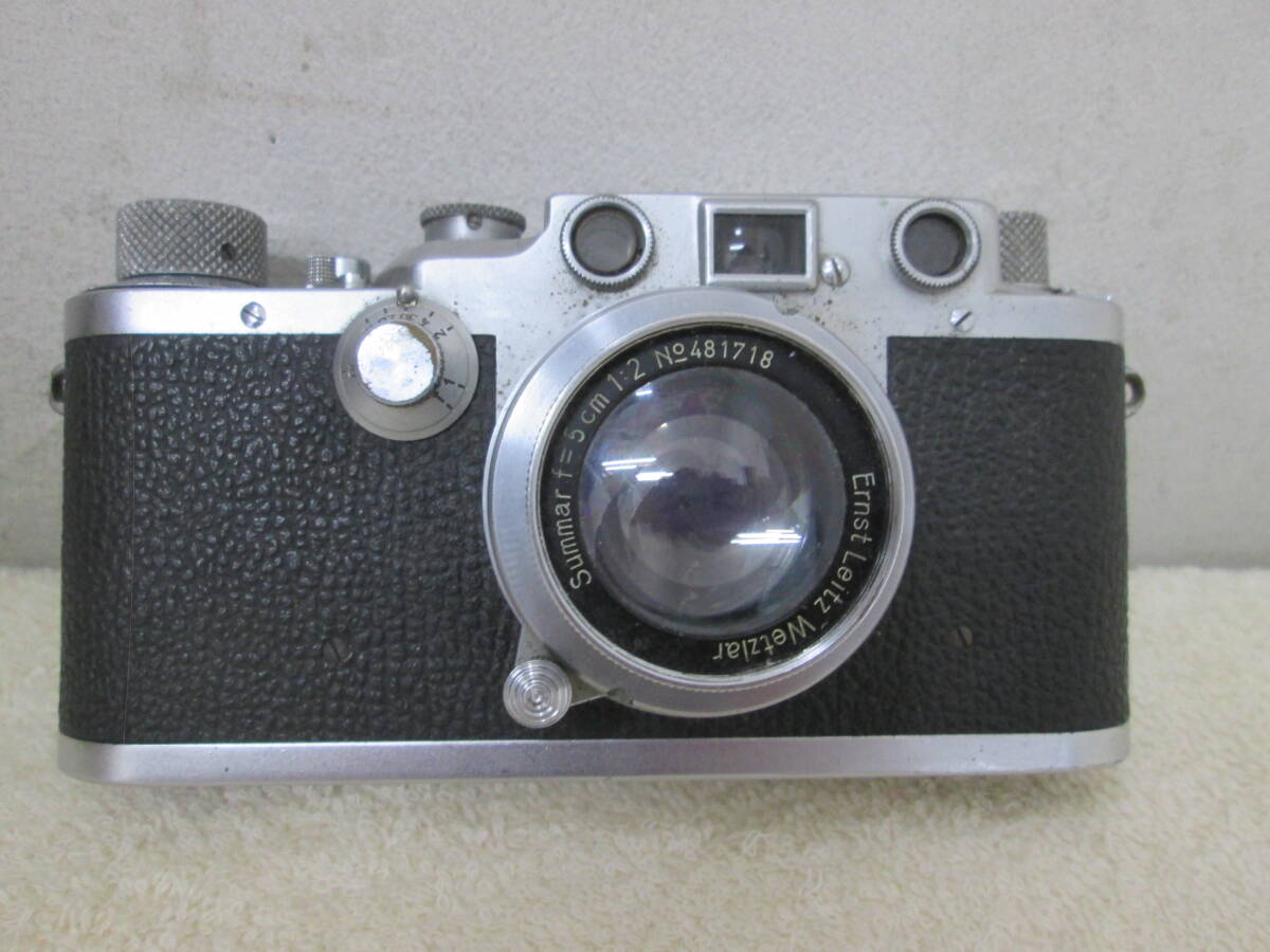 (15)☆ライカ Leica D.R.P Ernst Leiz Wetzlar Germany フイルムカメラ ボディ レンジファインダー 動作未確認 ジャンク品