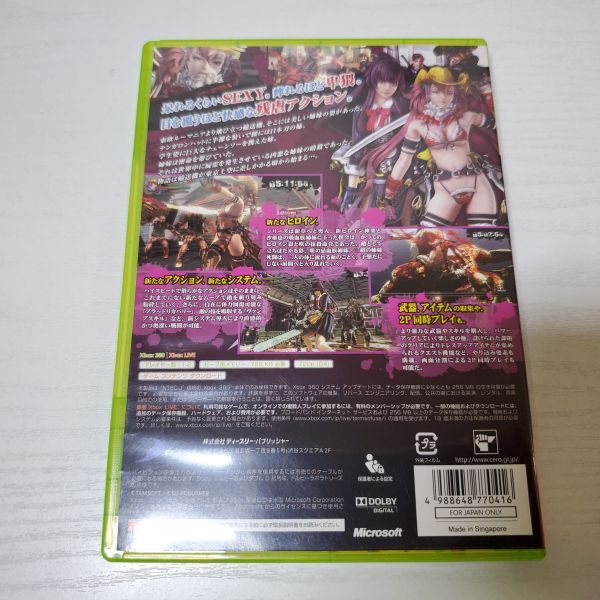 【送ク】XBOX360　お姉チャンバラZカグラ_画像2