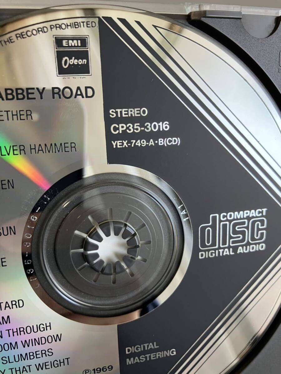 美品 アビイ・ロード ビートルズ CP35-3016 1A1 東芝EMI 回収盤 CD The Beatles Abbey Roadの画像5