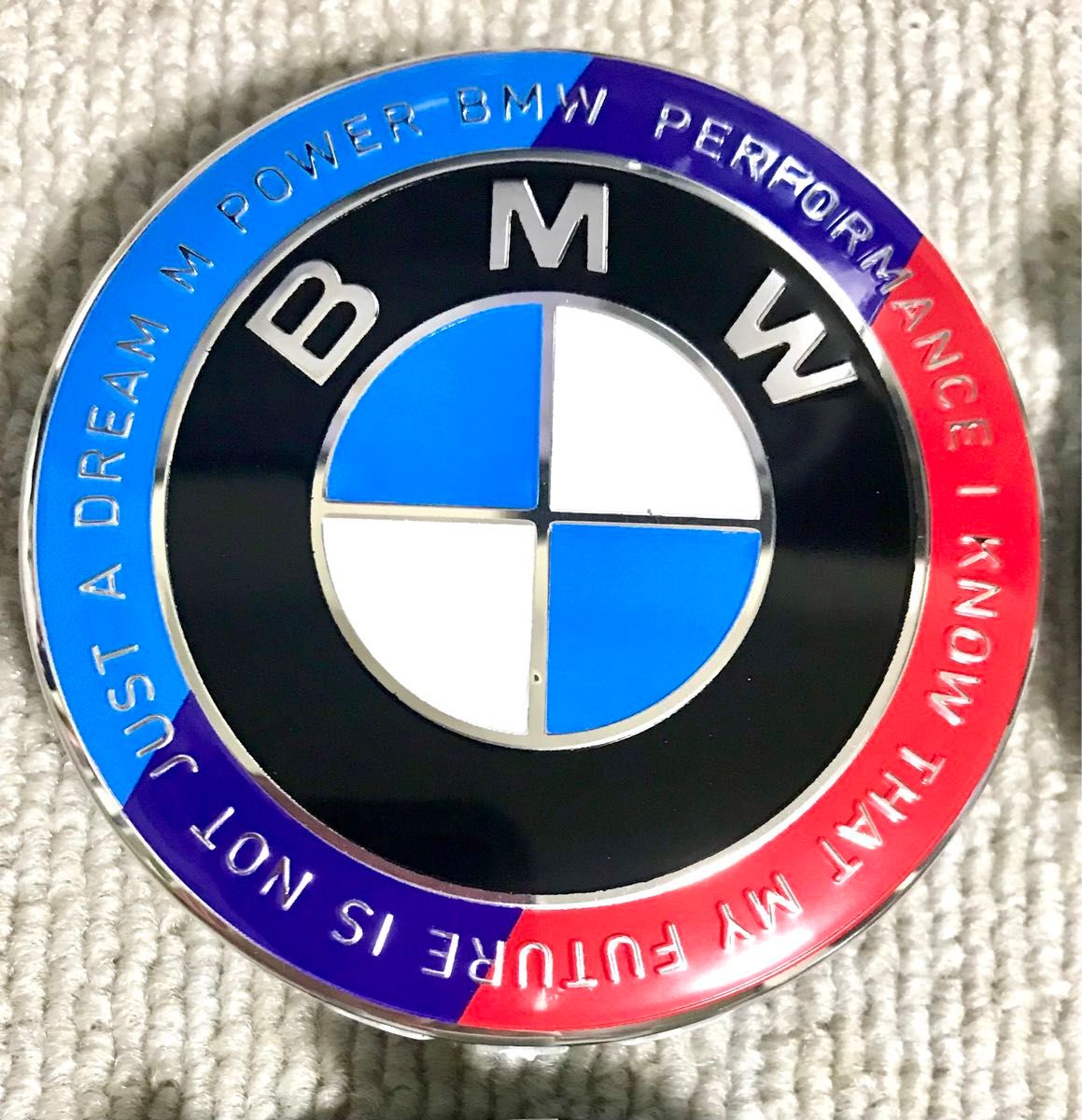 BMW ホイールセンターキャップ　ハブキャップ　68mm 4個セット　50周年　Mパフォーマンス