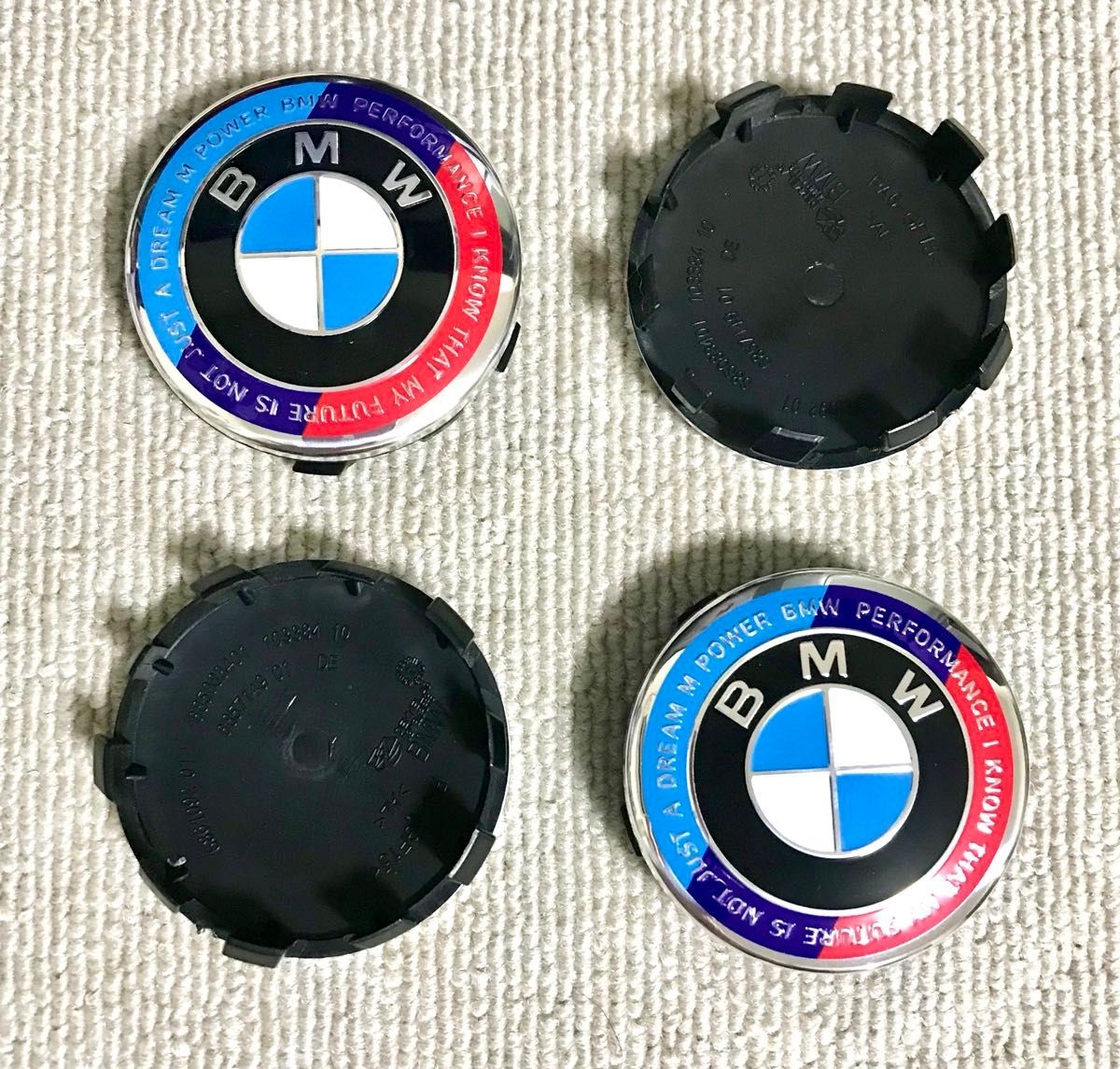 BMW センターキャップ　ホイールキャップ　56mm 4個セット　50周年　Mパフォーマンス　KITH