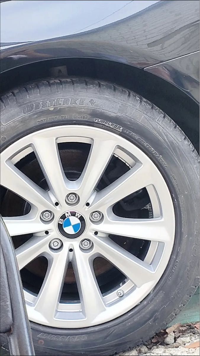 BMW センターキャップ　ホイールキャップ　56mm 4個セット　ブルー