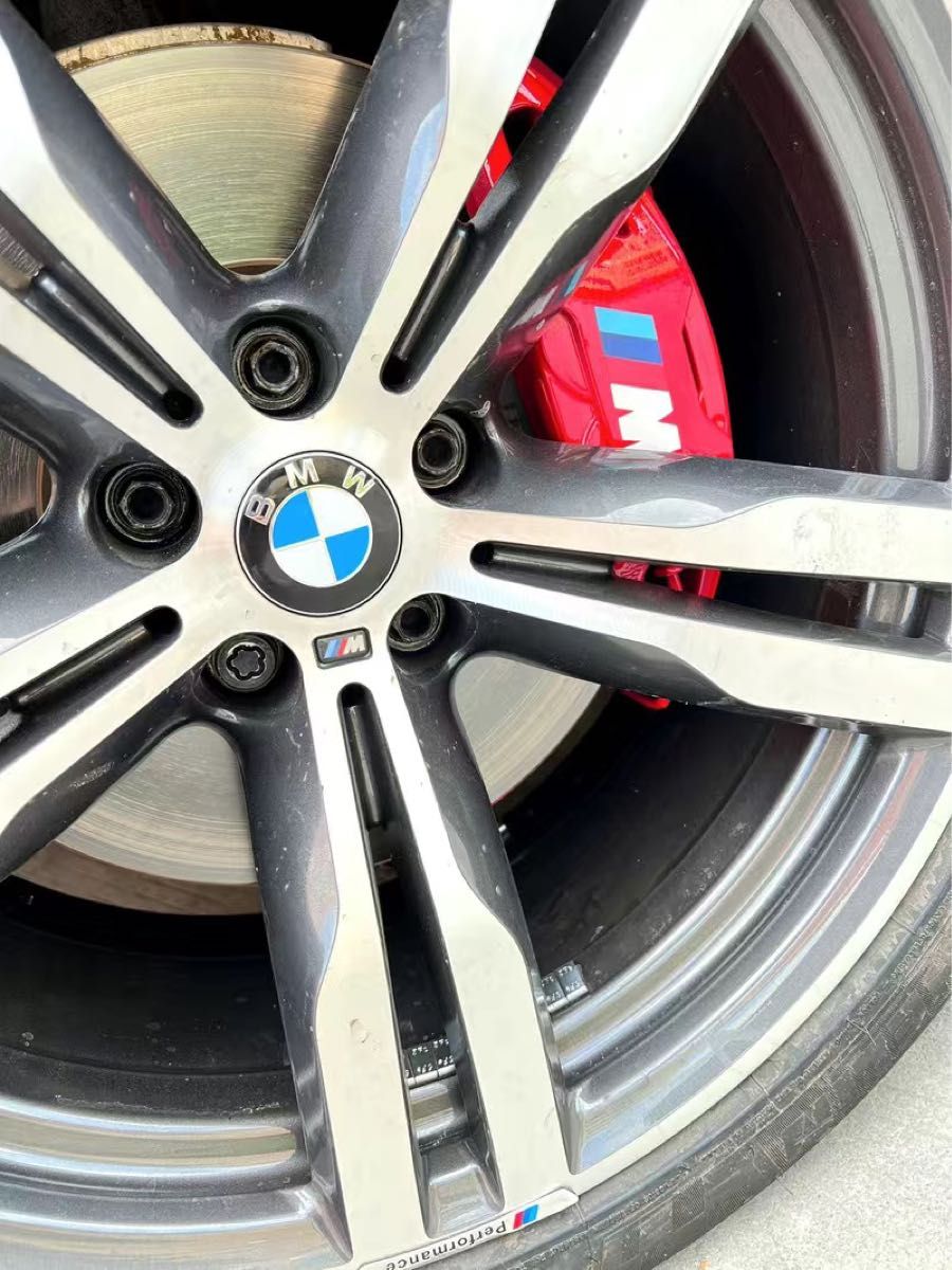 BMW センターキャップ　ホイールキャップ　56mm 4個セット 青白