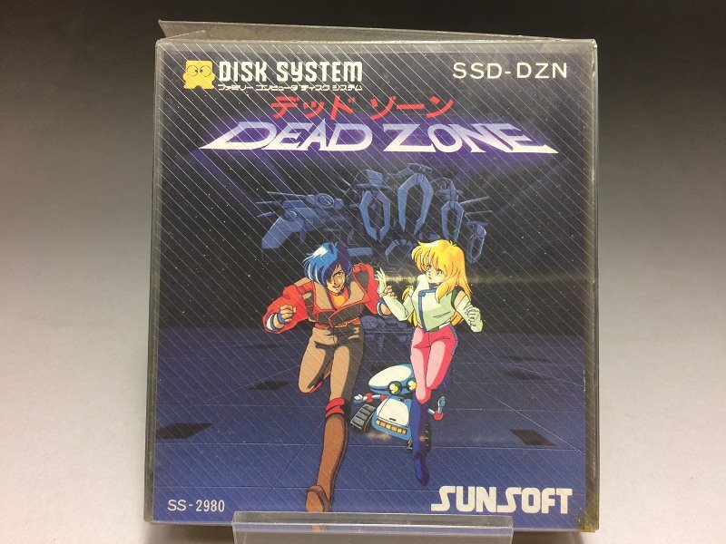 【新品未開封】FCD ファミコン ディスクシステム ゲームソフト　デッド・ゾーン / DEAD ZONE ◆10_画像1