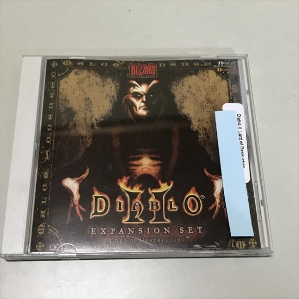 Z11483 ◆ディアブロ２　DIABLO Ⅱ EXPANSION SET　Windows PCゲームソフト_画像1